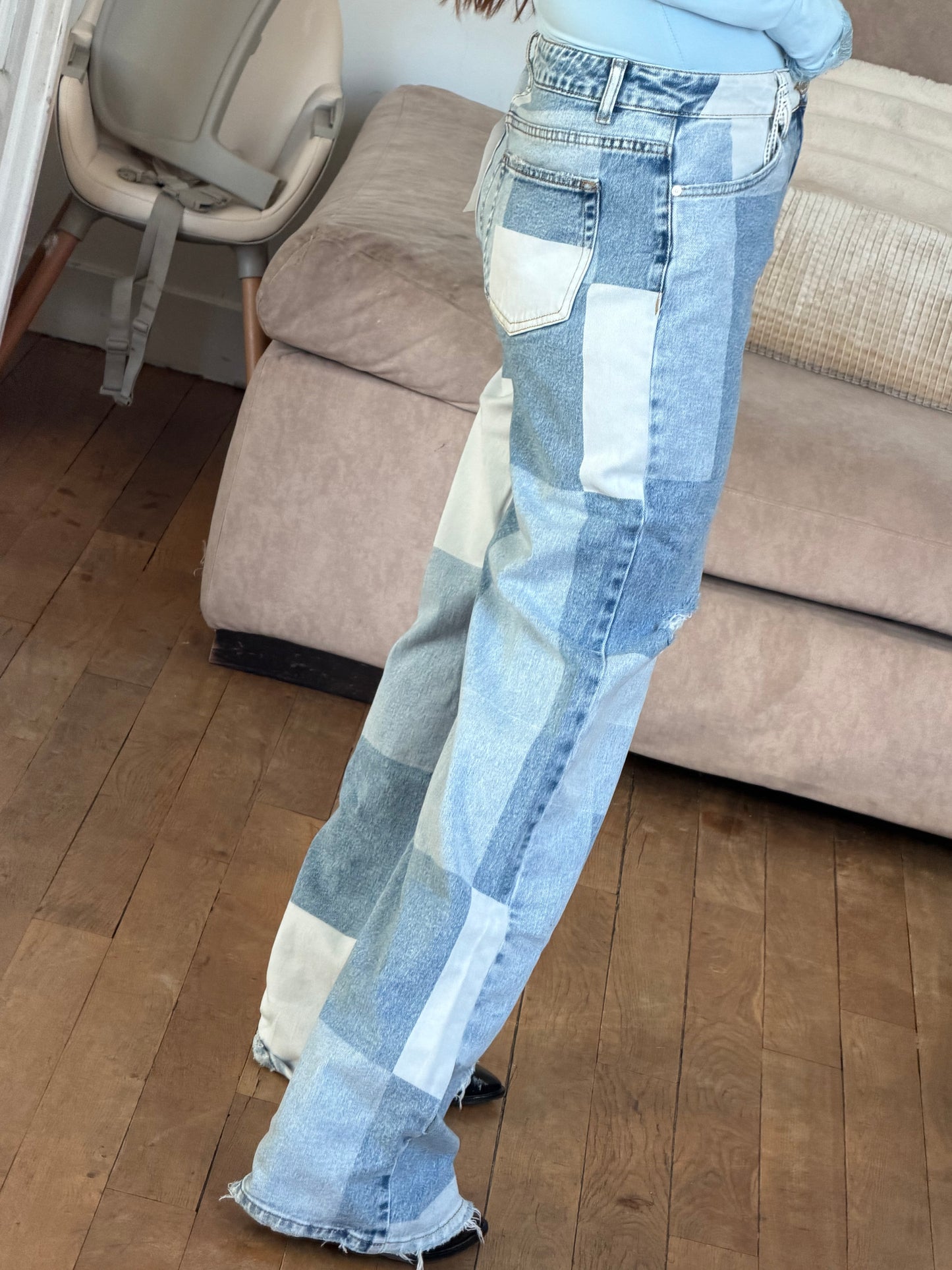 Jean patchwork