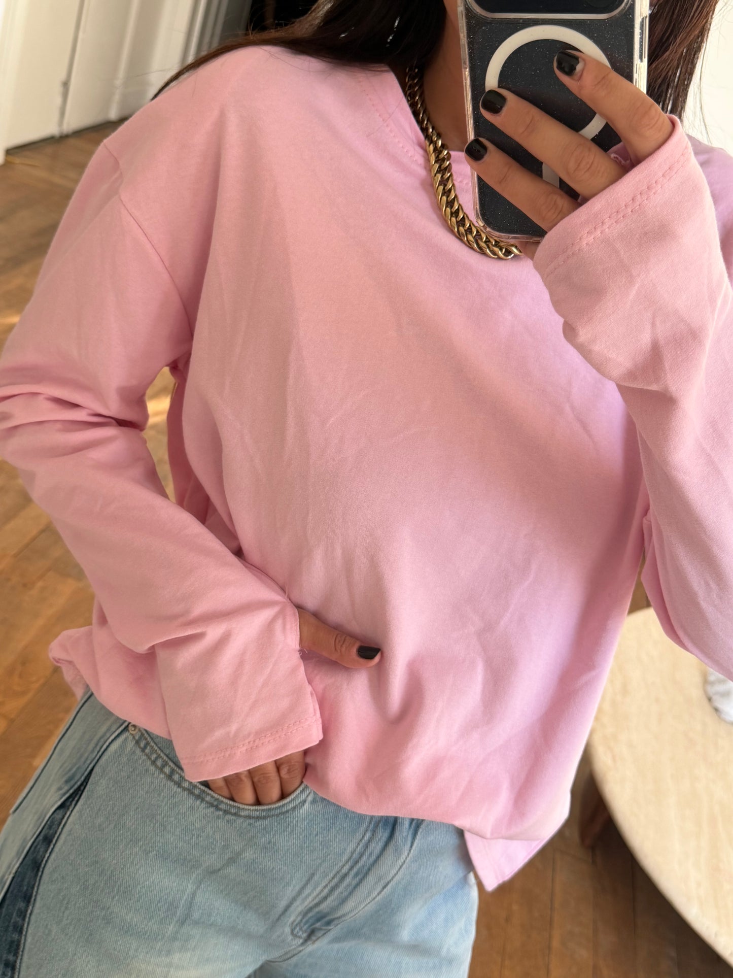 Top épaulette mitaine