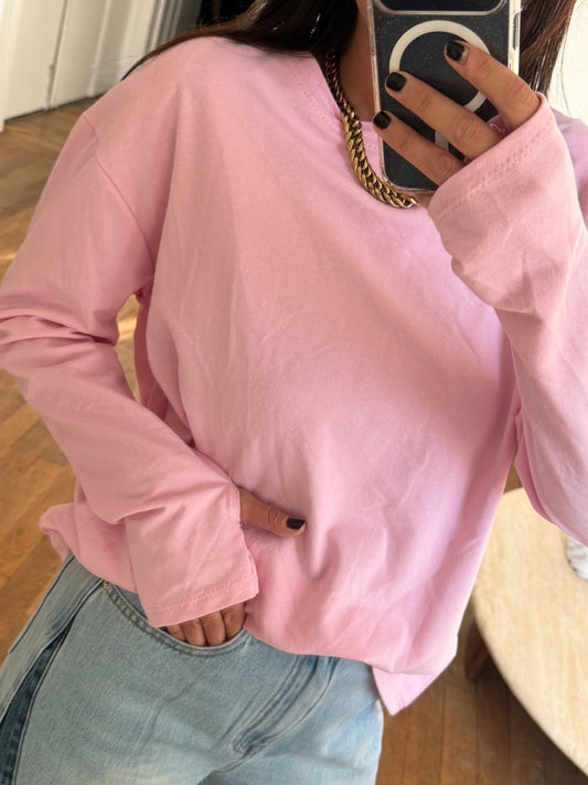 Top épaulette mitaine