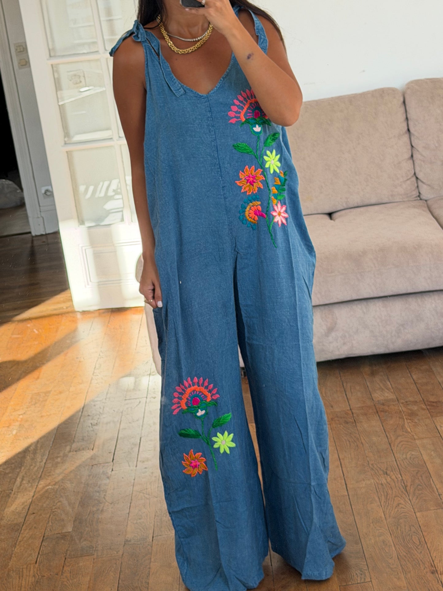 Combi Brodée