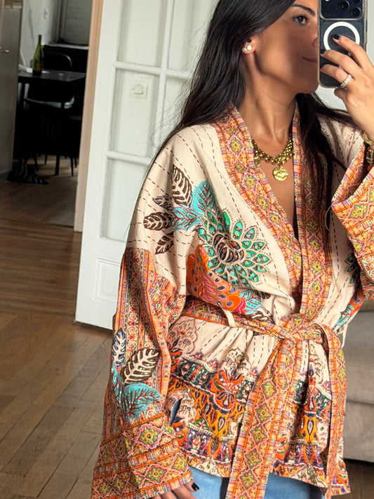 Kimono perlé