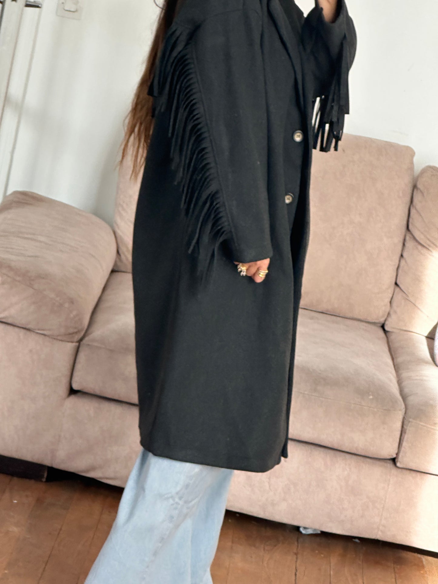 Veste frange
